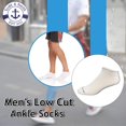 thumbnail image 2 of Yacht & Smith 12 Pair Men's Low Cut Ankle Socks Thin Comfortable Lightweight Breathable Wholesale Bulk Sport Socks, 2 of 7
