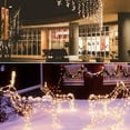 thumbnail image 3 of 33Feet 100 Led Solar Powered Fairy Lights with 8 Modes Waterproof Decoration Copper Wire Lights for Patio Yard Trees Christmas Wedding Party (Warm White), 3 of 13