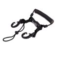 thumbnail image 1 of Cordón de bobina de buceo con broches y hebillas de liberación rápida Negro shamjiam Cordón de buceo, 1 of 9
