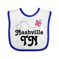 Inktastic Nashville Girls Baby Bib