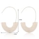 thumbnail image 4 of Sonducket 1 par de aretes estilo vintage acrílico en forma de U suministros para fiestas Día de San Valentín Ropa, zapatos y accesorios Miscelánea blanco, 4 of 6