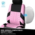 thumbnail image 3 of Car Seat Cover Fit for Jeep Patriot 2007-2017,Breathable Seat Protector Cushion,Non-Slip Protection Easy Installation Scratch Resistant Pink,Full Set(2 Row 5 Seats), 3 of 10