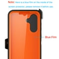 thumbnail image 6 of For Samsung Galaxy A36 5G Case with Built-in Screen Protector and Holster Belt Clip, Military Grade Protection Shockproof Heavy Duty Rugged Kickstand Phone Cover for Galaxy A36 5G Case - Orange, 6 of 10