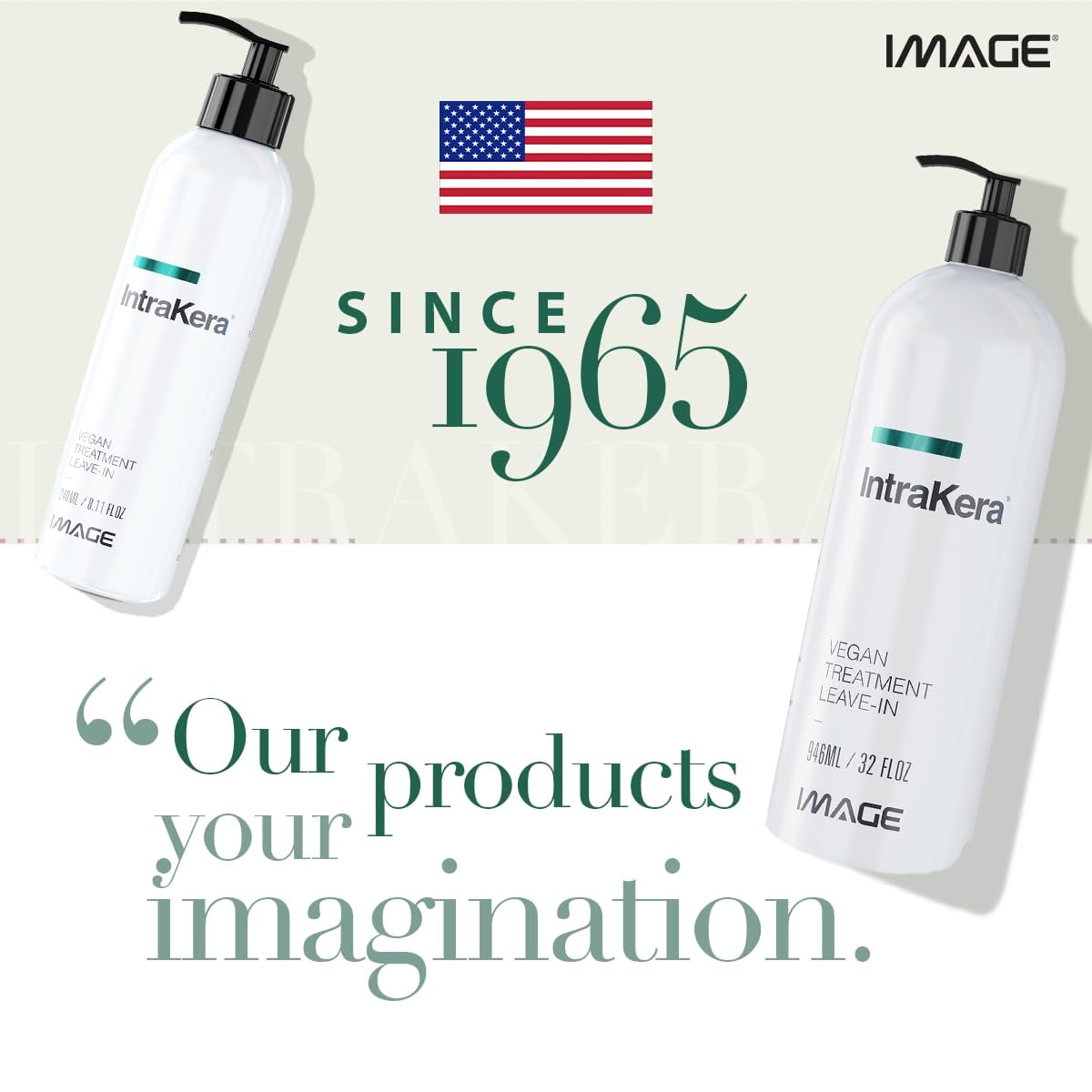 Image IntraKera Vegan Treatment Leave-In Conditioning Complex for Hair 32 Oz