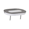 thumbnail image 4 of Organizador de estante de pared para enchufes, soporte para estante de enchufes con gestión de cables, estante para enchufes de cocina y baño sin gris, 4 of 8