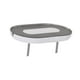 thumbnail image 4 of Organizador de estante de pared para enchufes, soporte para estante de enchufes con gestión de cables, estante para enchufes de cocina y baño sin gris, 4 of 8
