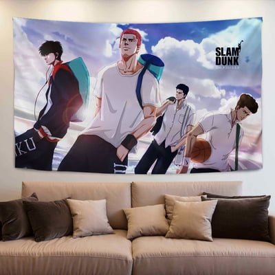 Tapiz colgante de pared Slam Dunk Sakuragi Hanamichi 180 x 130 cm