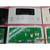 GE REFRIGERATOR DISPENSER CONTROL BOARD 200D7355G074 COMBINED HMI ASSEMBLY WHITE