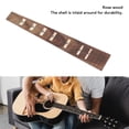 thumbnail image 3 of Wood Guitar Fretboard, 41 Inch Wood Guitar Neck Shell Inlay  for Acoustic Folding Guitars, 3 of 8