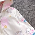 thumbnail image 5 of HIPYLO Girls Snow Coat Girls Jackets Kangaroo Hoodie for Mom and Baby Girls 18 Month Clothes 24m Boys Clothes Boys 12-18 Months 24m Size 2t Girls, White 2-3 Years, 5 of 9