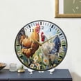 thumbnail image 7 of Coolnut Country Rooster Wall Clock Silent Non-Ticking Round 10 Inch Quartz Battery Operated Wall Clock for Kitchen,Bedroom,School,Living Room Home Decor, 7 of 7