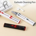 thumbnail image 1 of 3 in 1 Multifunction Bluetooth Earbuds Cleaning Pen with Soft Brush Cleaning Kit for Wireless Earphones Case Keyboard, 1 of 5