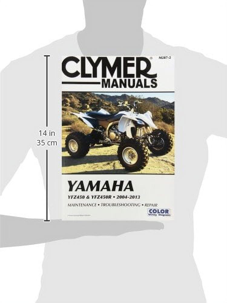 Clymer ATV Manual - Yamaha YFZ450 & YFZ450R - M287-2