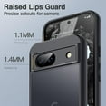 thumbnail image 5 of JETech Matte Case for Google Pixel 8a 6.1-Inch 2024, Frosted Translucent Back Protective Slim Phone Cover, Anti-Fingerprints (Black), 5 of 6