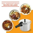 Farberware 8 Qt Cookware Aluminum Pressure Cooker with Wire Trivet