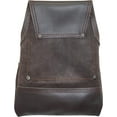 thumbnail image 2 of Graintex 9 Pocket Oil Tanned Leather Nail & Tool Pouch Dark Brown Color for Constructor/Electrician/Plumber, 2 of 6
