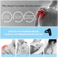 thumbnail image 6 of Yosoo Shoulder Brace for Rotator Cuff Mesh Bag for Hot Cold Therapy Adjustable Neoprene Shoulder Support Wrap for Tear Injury AC Joint Dislocated Prevention And Recovery, 6 of 7