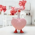 thumbnail image 4 of Romantic Adjustable-fit Valentine's Day Porch Goose Outfit - 7-inch Heart-themed Clothing Set for Yard Decor, No Goose Included, Perfect Valentine's Day & Year of The Horse Necessity, 7in, Pink, 4 of 7