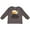 Charcoal, variant on Inktastic Happy Hanukkah Dreidel Donut Boys or Girls Long Sleeve Toddler T-Shirt
