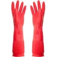 thumbnail image 1 of Kitchen Cleaning Waterproof Non-Slip Dishwashing Gloves-2 Pairs House Essentials Multi-Purpose Reusable Glove, 1 of 8