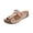 Khaki, variant on Sandals For Women Summer Comfortable Casual Solid Color Fish Mouth Thick-soled Bottom Fashion Wedge Summer Style Vacation Essentials Slides for Women Footwear