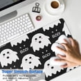 thumbnail image 4 of Long Mouse Pads for Desk,Cute Halloween Ghost Pattern Desk Mats on Top Of Desks, Desk Mouse Pad Extra Large with 3mm Non-Slip Base and Stitched Edge for Gaming,Office,Work,Home 31.5"x11.8", 4 of 6