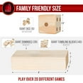 thumbnail image 4 of Bolaball: Giant Games Outdoor Activity Set w/ 6 Jumbo Dice, 45 Tumbling Blocks & 28 Dominoes, 4 of 8