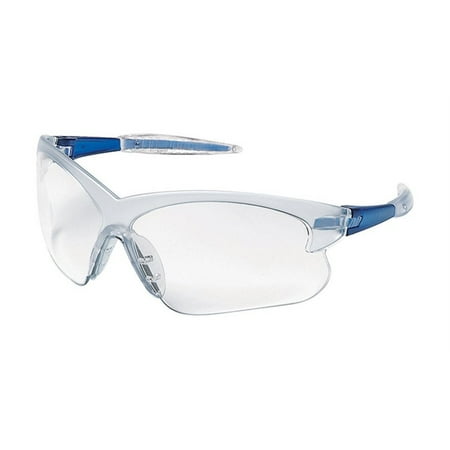 

Safety Works Deuce Anti-Fog Safety Glasses Clear Lens Blue Frame 1 pc