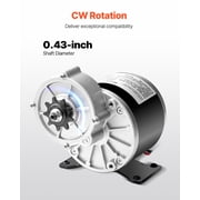 KFFKFF 350W Electric Motor with Brushless DC, 24V 3000rpm for Go Kart, Electric Engine for Dirt Bike, E-Bike Motorcycle Scooter DIY Projects