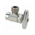 thumbnail image 2 of Brasscraft Shut-Off Valve < 0.25 % Lead Angle 3/8 " Od. Tube Chrome Multi-Turn Boxed, 2 of 2
