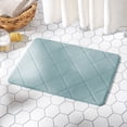 thumbnail image 4 of Home Dynamix Capri Haven Machine Washable Memory Foam Bath Mat, Mint, 20"x30", 4 of 4