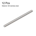 thumbnail image 2 of Unique Bargains M8 x 130mm Acier Inoxydable 304 Tige Entièrement Filetée Filetage Droit 12 Pack, 2 of 4