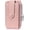 Blush Pink, variant on Neutral Small Wallet for Women - Mini Leather Card Holder Wallet with 6 Card Slots, ID Window & Zipper Pocket, Slim Wallet, Minimalist Everyday Wallet (Elephant Gray)