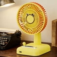 thumbnail image 5 of Kieccall USB Rechargeable Desktop Cute Cat Fan Quiet Cooling Fan For Home Office Desktop Summer Cute Cooling, 5 of 7
