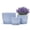 Blue, variant on Plant Pots,Ceramic Planters with Drainage Holes & Saucers Set of 3