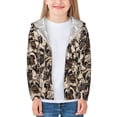 thumbnail image 2 of Goofa Cute French Bulldog Printed Kids Zip-Up Hoodie Girls Boys UPF50+ Sun Protection Jacket Hooded Cooling Shirt-3 Years, 2 of 8