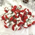 thumbnail image 1 of 100Pcs/Set Creative Mushroom Decor Vivid Polystyrene Styrofoam Cute Delicate Miniature Mushroom for Home, 1 of 9