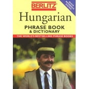 Berlitz Hungarian Phrase Book [Paperback - Used]