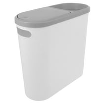 FRCOLOR Trash Bins for Kitchen Simple Press Pop-up Lid Can