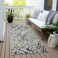 thumbnail image 6 of Addison Rugs Chantille Indoor/Outdoor Transitional Organic Silver Washable Runner Rug, 2'3" x 7'6", 6 of 6