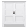 thumbnail image 5 of Simpli Home Burlington 30 inch Wide Solid Wood Transitional Low Storage Cabinet in White, 5 of 11