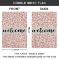 thumbnail image 4 of Spring Summer Multicolored Flower Leaves Garden Flag 12.5x18 Inch Double Side for Outdoor Courtyard Garden Decor Flowers Welcome Holiday Flag for Outside Decoration, 4 of 4