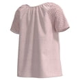 thumbnail image 2 of GEORGE G BLUSA CR CON EYLET EN MANGA ROSA, 2 of 4