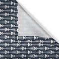 thumbnail image 6 of Ambesonne Animal Grommet Curtain, Fish Bone Skeleton Spine, 50" x 54", Petrol Blue White, 6 of 6