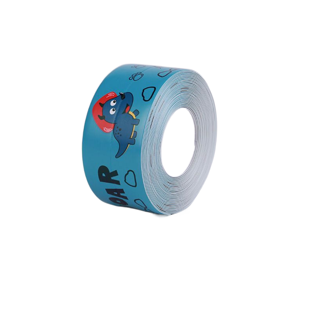 1roll Waterproof Mildewproof Toilet Caulk Strip, SelfAdhesive Sealing