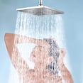 thumbnail image 5 of Pressurized Shower Head Set With Handheld Combo 144 Nozzles High Pressure Rainfall Large Panel Bathroom Sprayer, 5 of 9