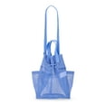 thumbnail image 2 of No Boundaries Women's Mesh Drawstring Crossbody Bag, Blue, 2 of 6