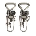 thumbnail image 4 of Boat Anti Rattle Latch, Tight Fixation Polished Hatch Locker Fasteners Clamp 304 Stainless Steel  For Yachts, 4 of 7