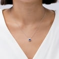 thumbnail image 3 of ANGARA Natural Heart-Shaped Blue Sapphire Pendant with Diamond Halo in 14K Rose Gold for Women (Size-5mm) | September Birthstone, Anniversary, Jewelry Gift for Women | Natural Blue Sapphire Necklace, 3 of 9