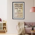 thumbnail image 3 of Historic Framed Print, Public Sale of Stock and Farming Utensils!, 17-7/8" x 21-7/8", 3 of 9